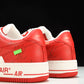 Louis Vuittоп x AF1 by Virgil Abloh 'Red White'