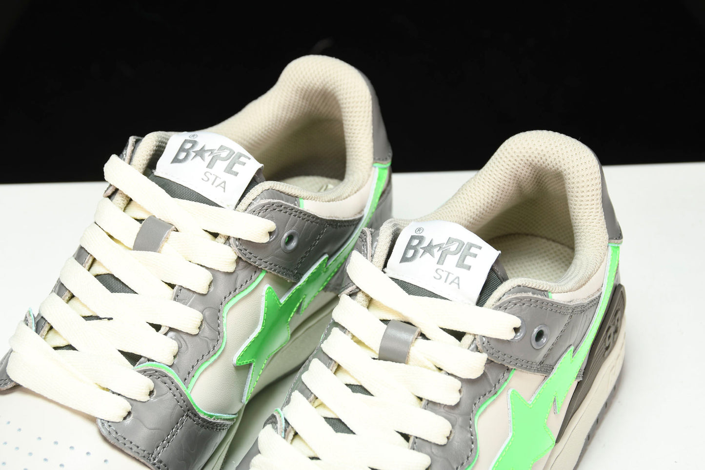 A Bathing Ape Bape SK8 Sta ‘Grey Green’