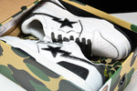 A Bathing Ape Bape SK8 Sta ‘White Silver’