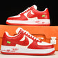 Louis Vuittоп x AF1 by Virgil Abloh 'Red White' (With Special Case)