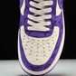 Louis Vuittоп x AF1 by Virgil Abloh 'Purple White'
