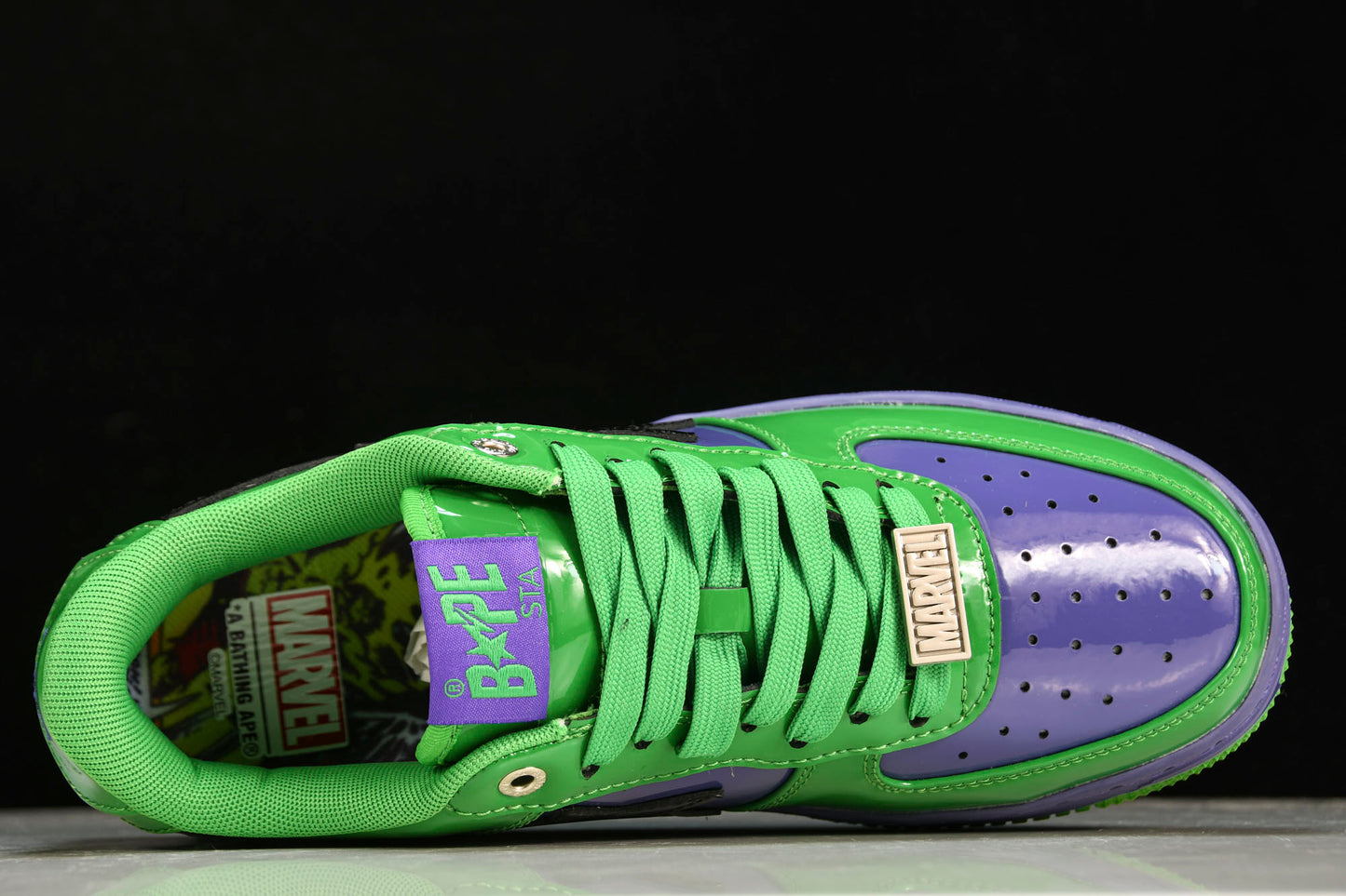 A Bathing Ape Bape Sta x Mrvl 'Hūlk'