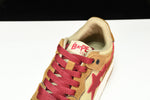 A Bathing Ape Bape SK8 Sta ‘Wheat Red’