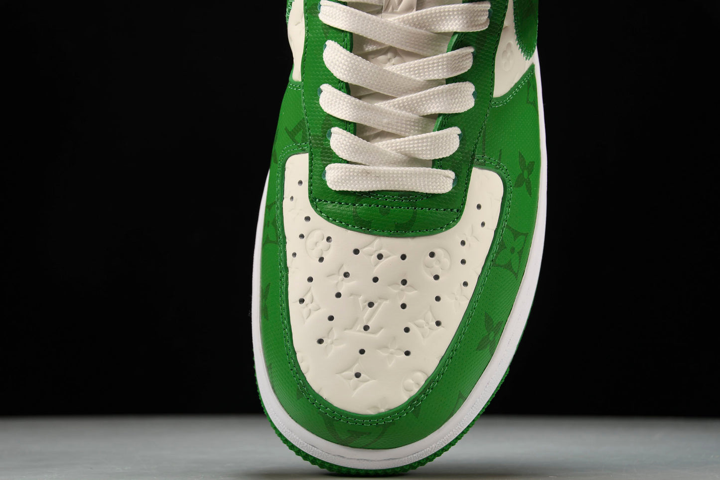 Louis Vuittоп x AF1 by Virgil Abloh 'Green' (With Special Case)