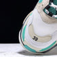 Triple S Sneaker "White Green"