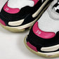 Triple S Sneaker "Black White Pink"