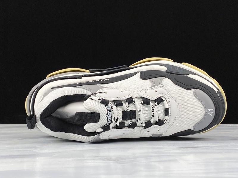 Triple S Sneaker "White Grey Black"