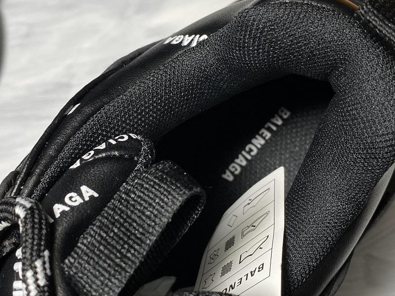 Triple S Sneaker "Allover Logo - Black"