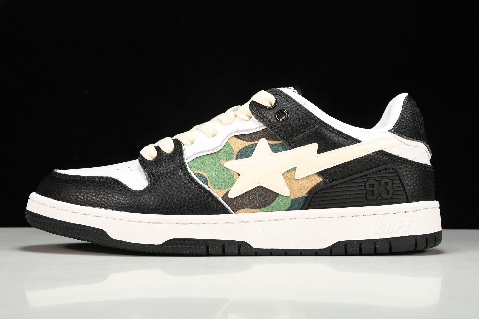 A Bathing Ape Bape SK8 Sta ‘Camo Black’