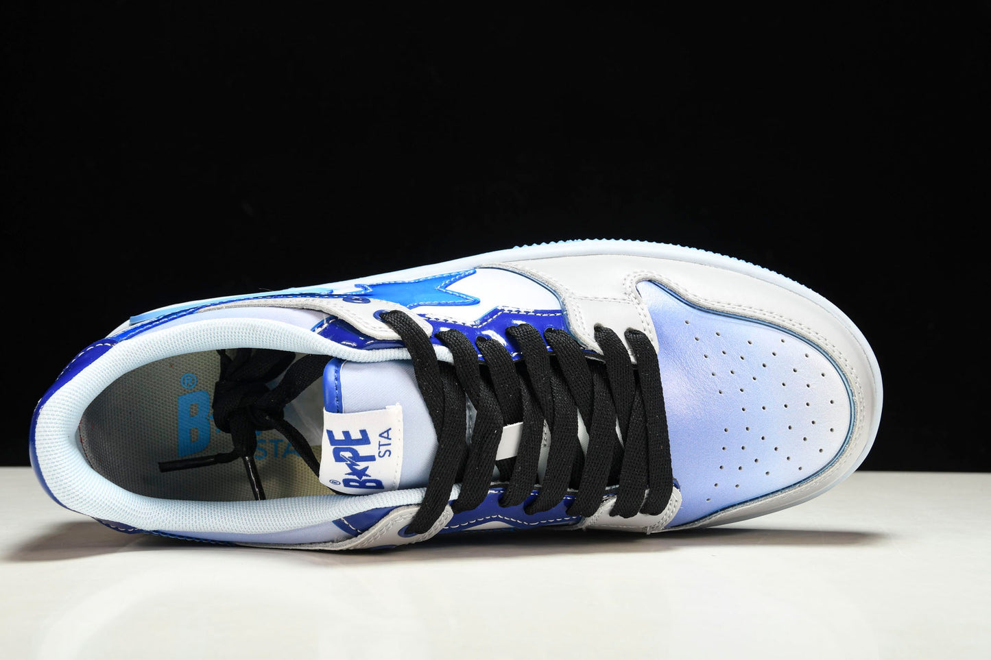 A Bathing Ape Bape SK8 Sta ‘Blue White’