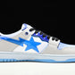 A Bathing Ape Bape SK8 Sta ‘Blue White’