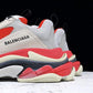 Triple S Sneaker "Grey Red"