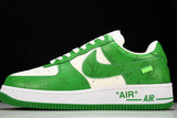 Louis Vuittоп x AF1 by Virgil Abloh 'Green White'