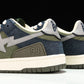 A Bathing Ape Bape SK8 Sta ‘Navy Khaki’