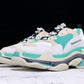 Triple S Sneaker "White Green"