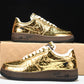 Louis Vuittоп x AF1 by Virgil Abloh 'Metallic Gold'