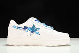 A Bathing Ape Bape Sta 'White ABC Camo - Blue'