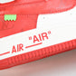 Louis Vuittоп x AF1 by Virgil Abloh 'Red White'