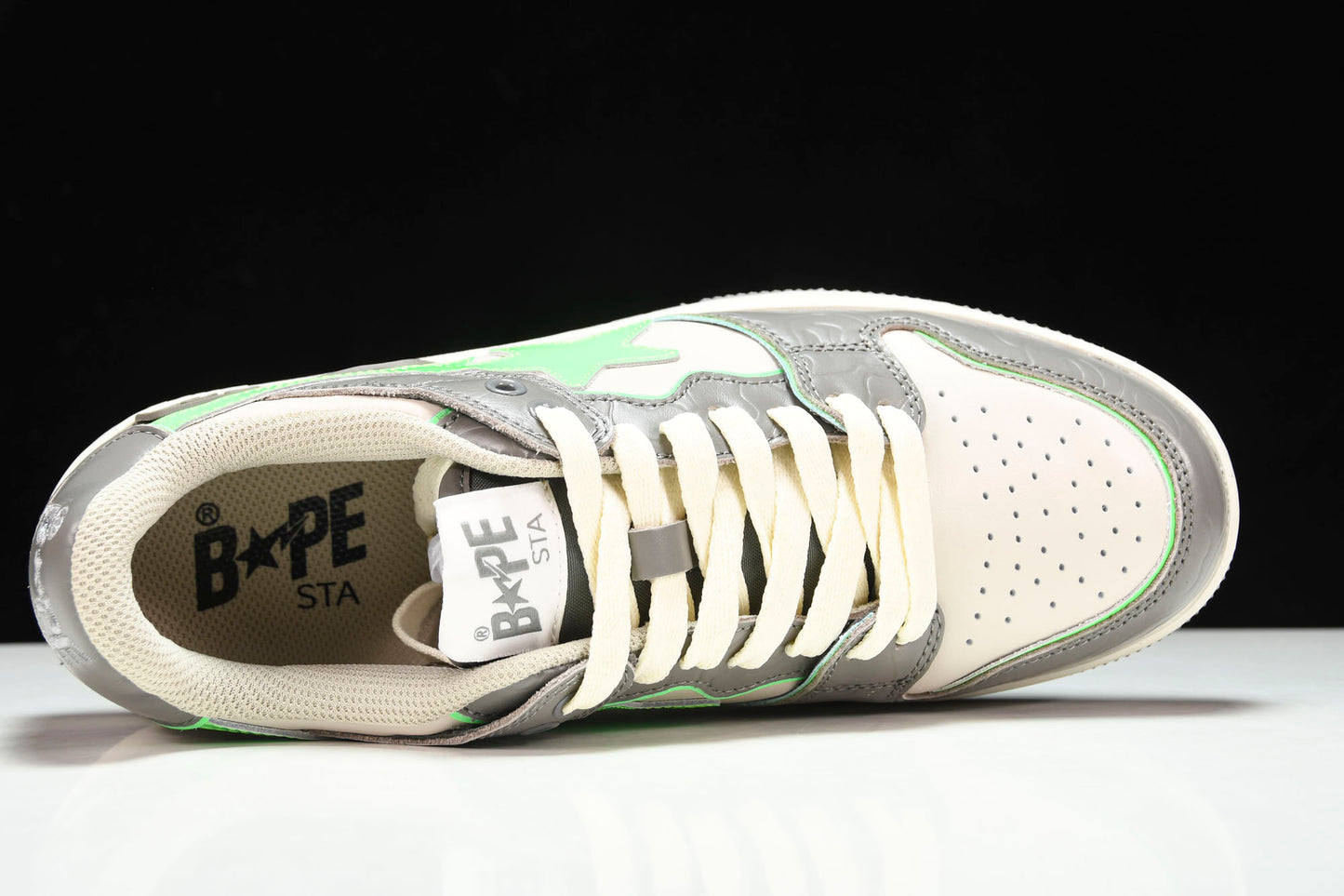 A Bathing Ape Bape SK8 Sta ‘Grey Green’