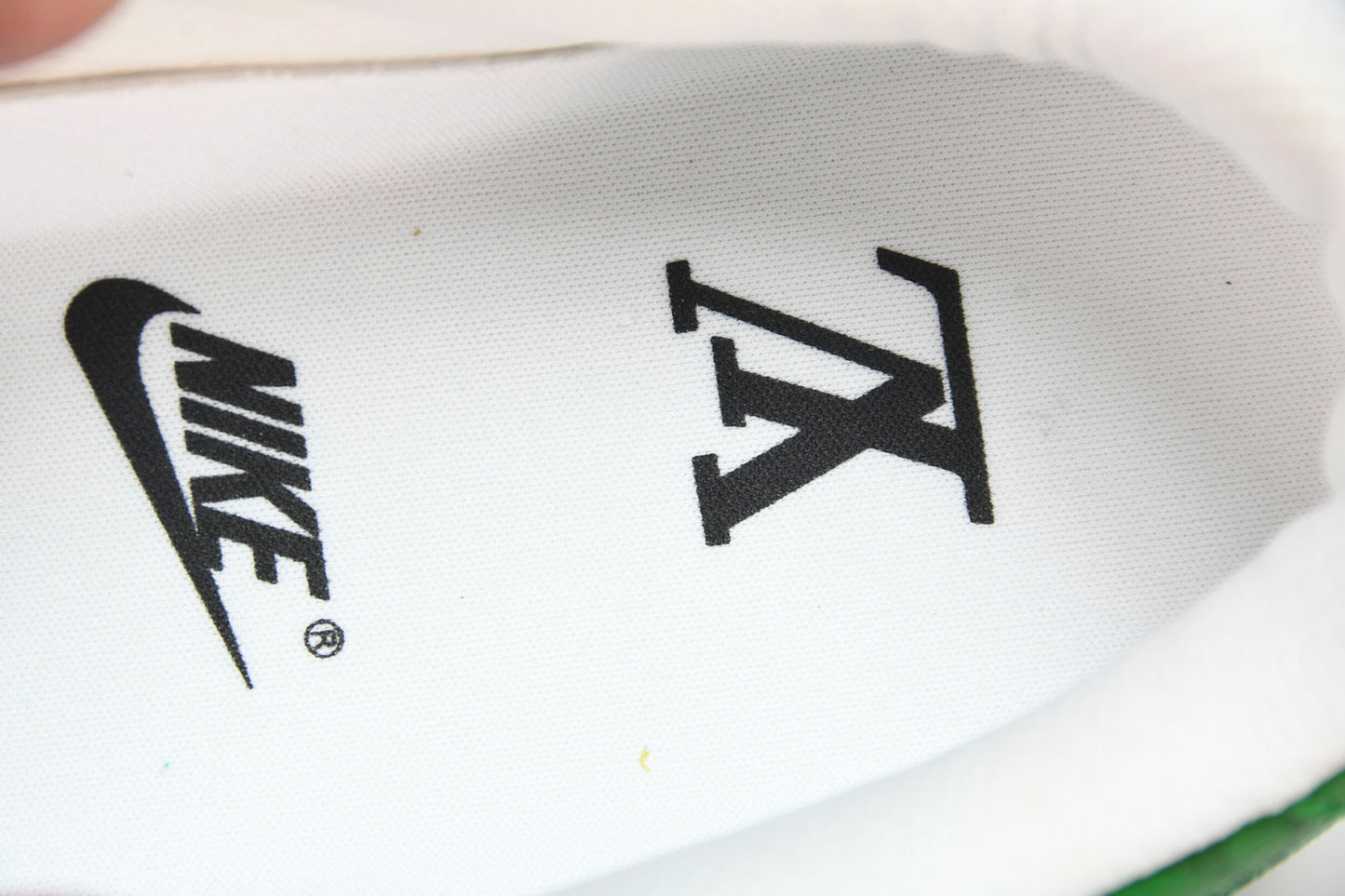 Louis Vuittоп x AF1 by Virgil Abloh 'Green' (With Special Case)