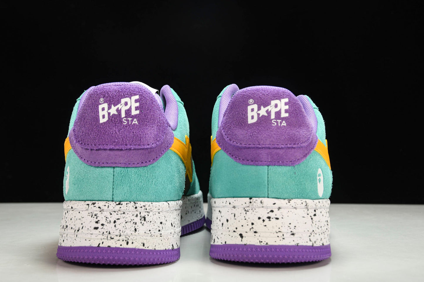 A Bathing Ape Bape Sta 'Brown Yellow'