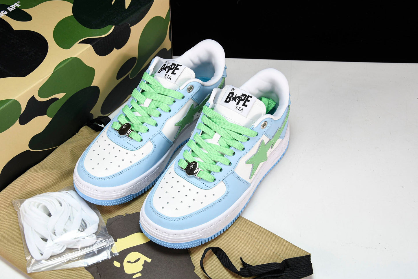 A Bathing Ape Bape Sta ‘Pastel Pack - Sax'