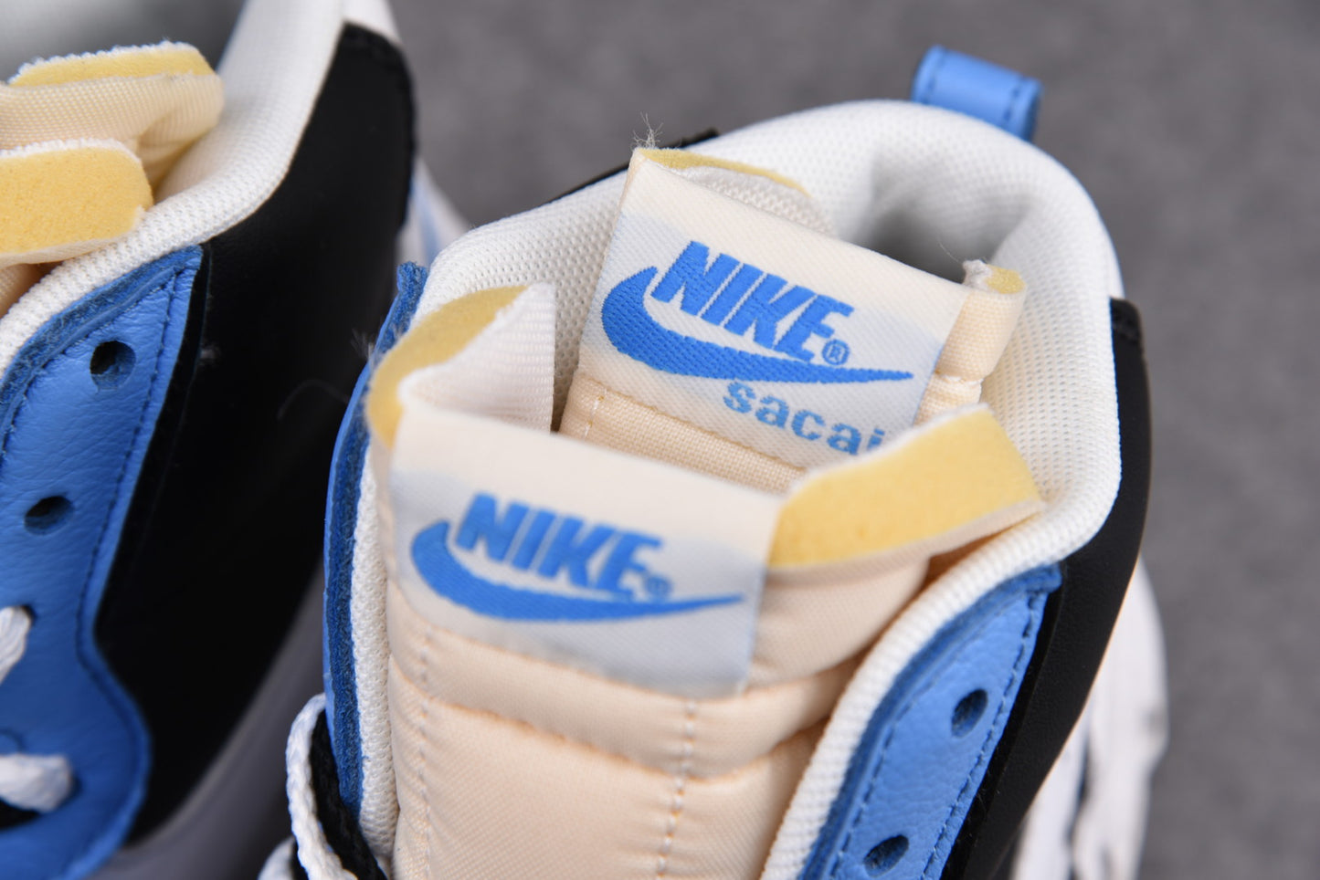 Sacai x Blzr Mid 'Black Blue'