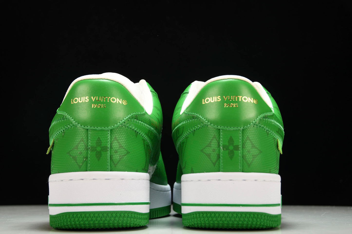 Louis Vuittоп x AF1 by Virgil Abloh 'Green' (With Special Case)