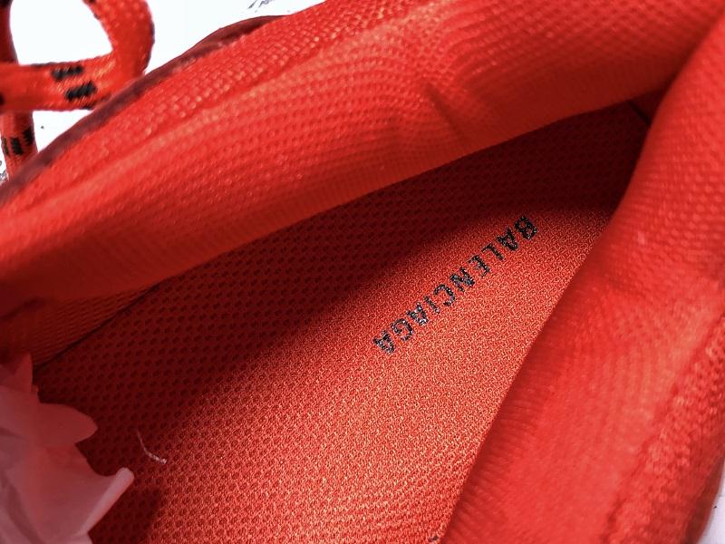 Triple S Sneaker "Red Clear Sole"