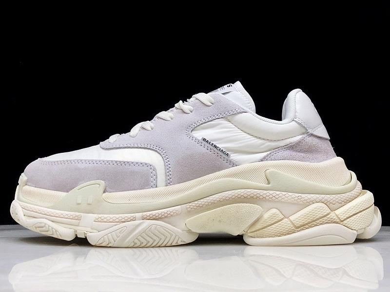 Triple S Sneaker "White Ecru"