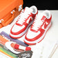 Louis Vuittоп x AF1 by Virgil Abloh 'Red White' (With Special Case)