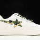 A Bathing Ape Bape Sta ‘White ABC Camo Green'