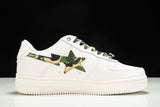 A Bathing Ape Bape Sta ‘White ABC Camo Green'