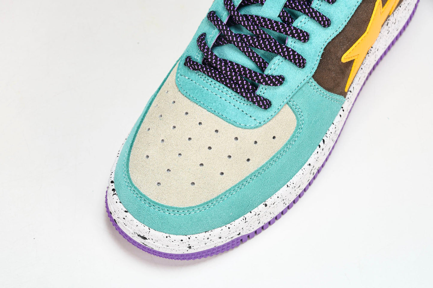 A Bathing Ape Bape Sta 'Brown Yellow'