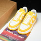 Louis Vuittоп x AF1 by Virgil Abloh 'Yellow White'