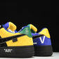 Louis Vuittоп x AF1 by Virgil Abloh 'Metallic Silver' (With Special Case)