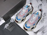 Triple S Sneaker "White Blue Pink"