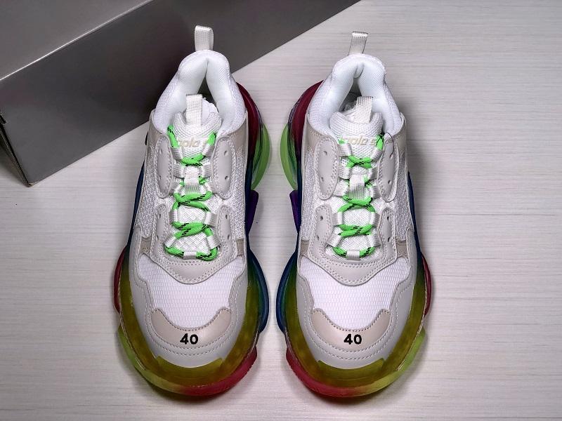 Triple S Sneaker "Rainbow Sole"