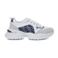 Low Top White DR Leather Sneakers
