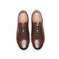 Low Top Brown Leather Sneakers