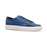 Low Top Blue Canvas Sneakers