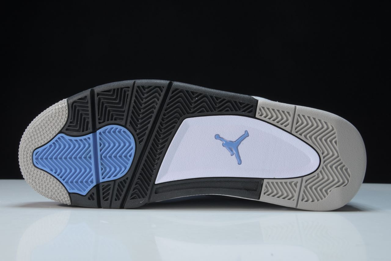 university blue jordan 4 foot locker