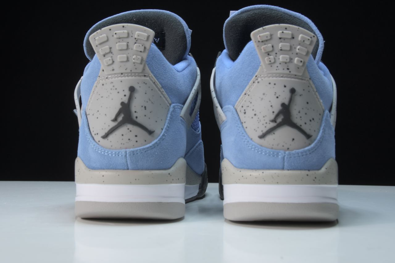 university blue jordan 4 foot locker
