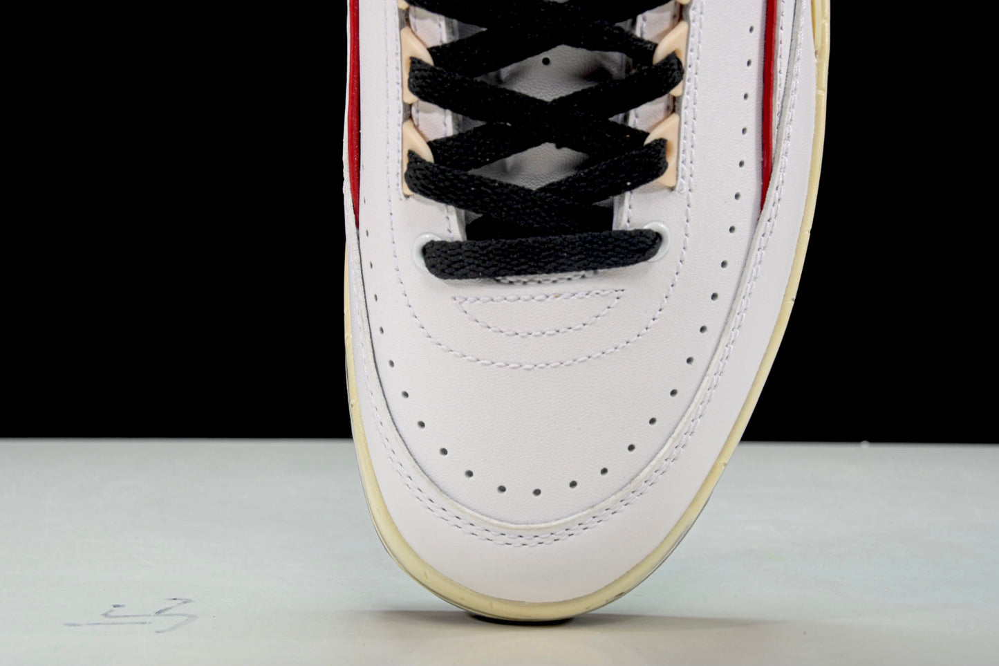 Off-White AJ2 Retro Low SP 'White Varsity Red'