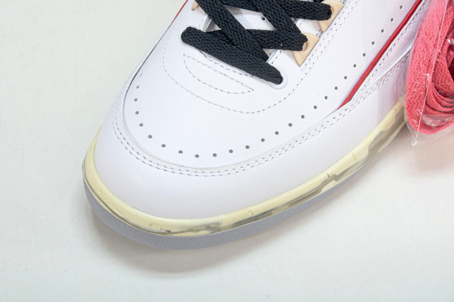 Off-White AJ2 Retro Low SP 'White Varsity Red'