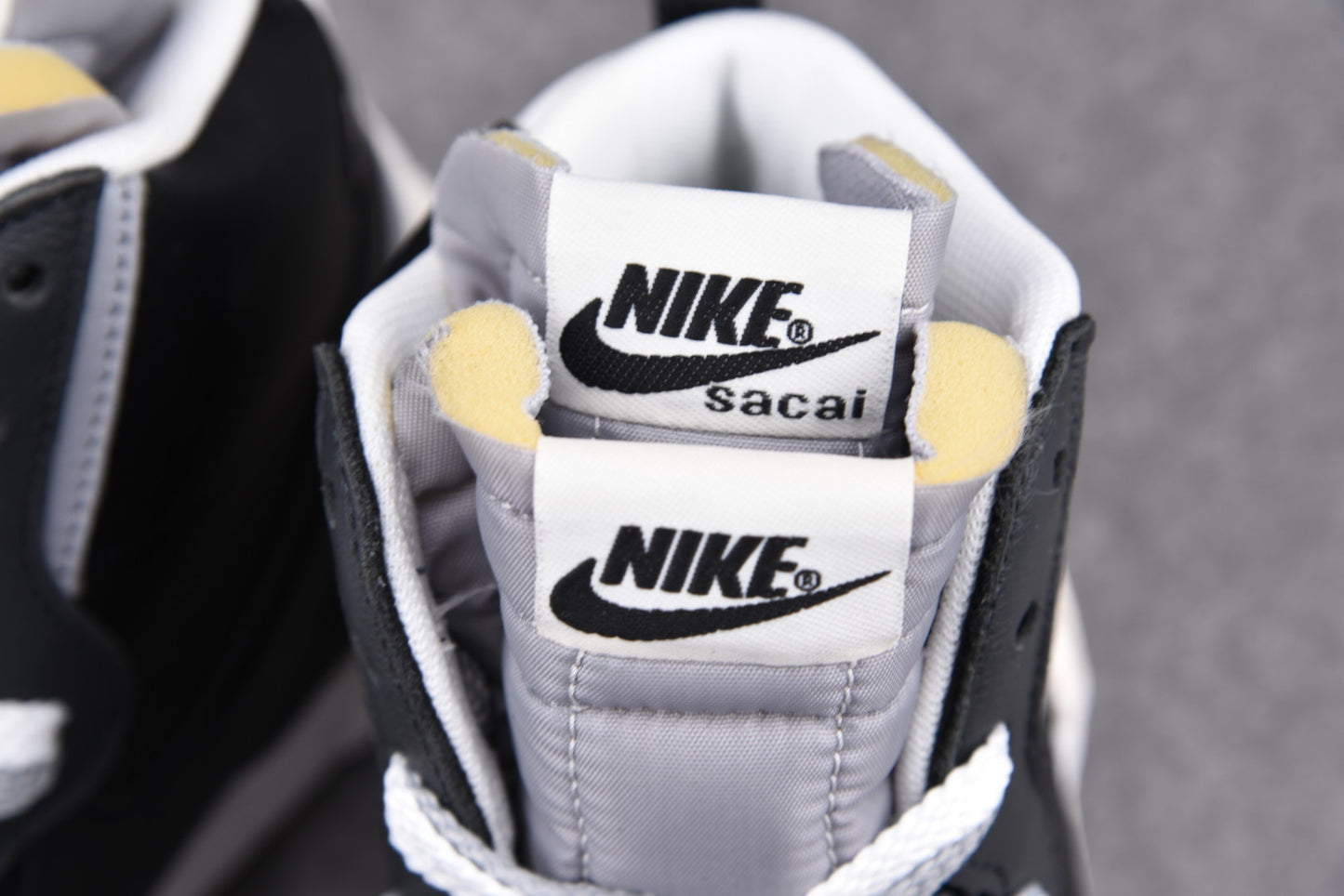 Sacai x Blzr Mid 'Black Grey'