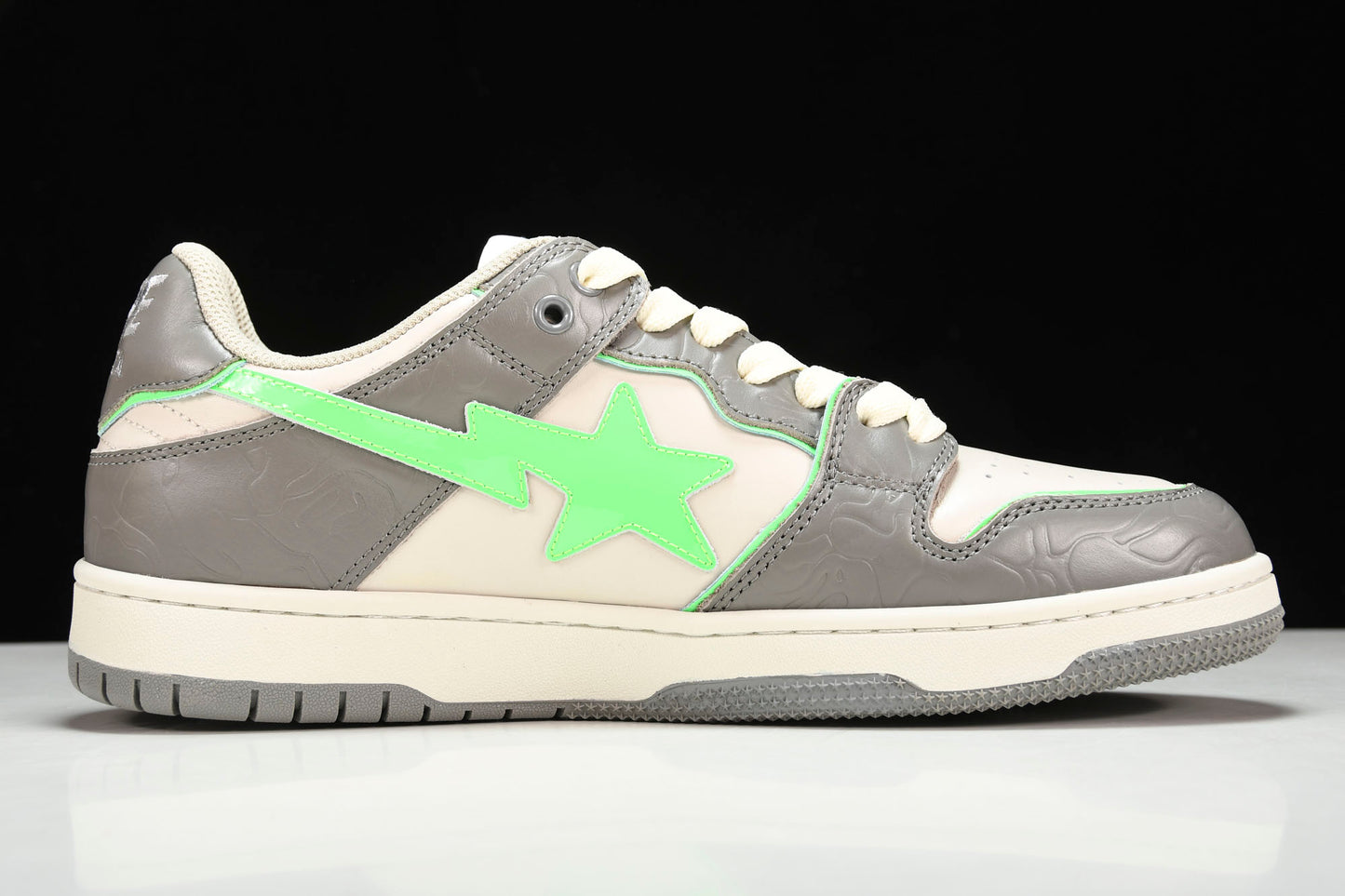 A Bathing Ape Bape SK8 Sta ‘Grey Green’