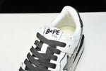 A Bathing Ape Bape SK8 Sta ‘White Silver’