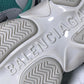 Triple S Sneaker "White Green"