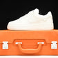 Louis Vuittоп x AF1 by Virgil Abloh 'White' (With Special Case)